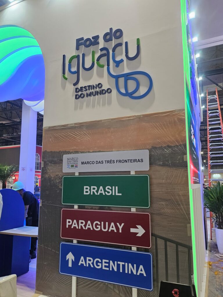 Estande de Foz do Iguaçu