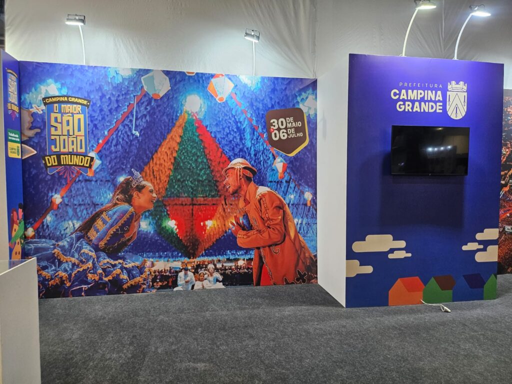 Estande de Campina Grande traz o São João em destaque