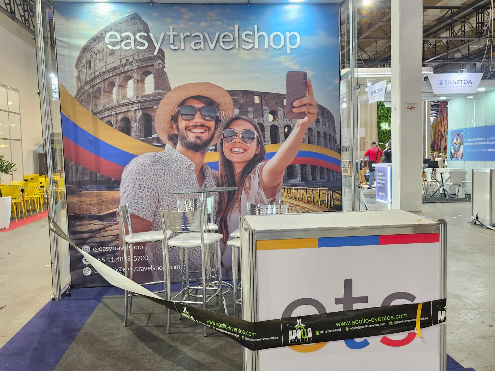 Estande da EasyTravelShop