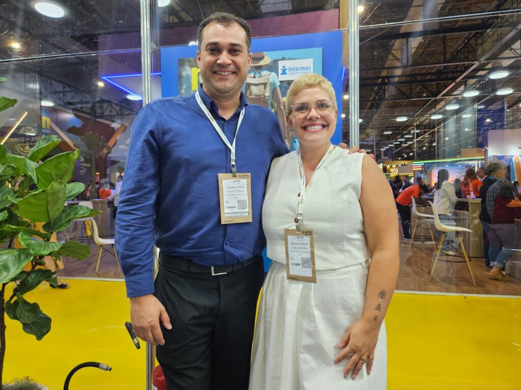 Clayton Araújo e Gerusa Pastuch, da Europamundo