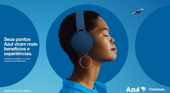 Azul Fidelidade lança campanha para ensinar clientes a utilizarem pontos acumulados 1 (Divulgação/Azul)