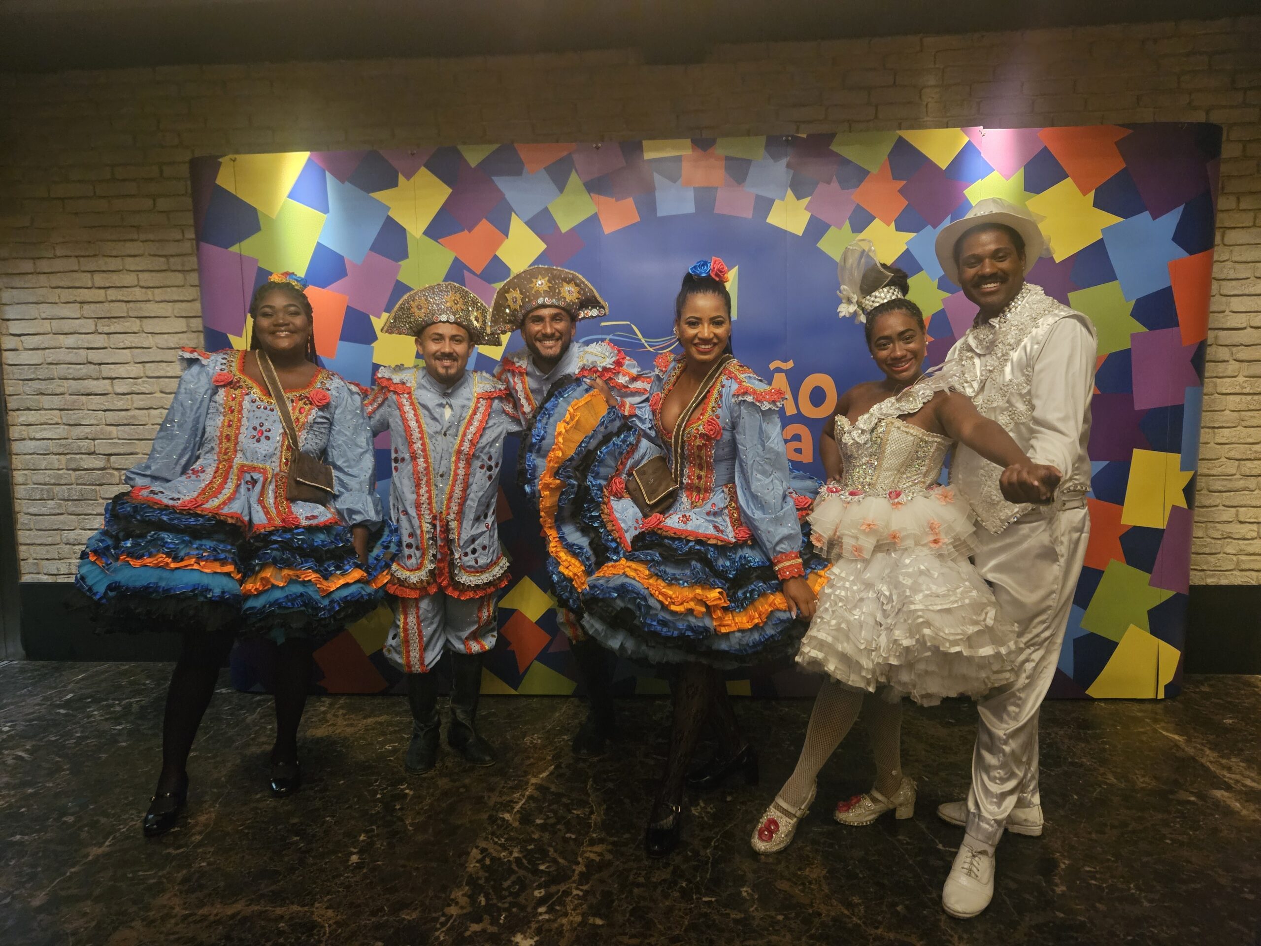Recepção do roadshow da Bahia em São Paulo