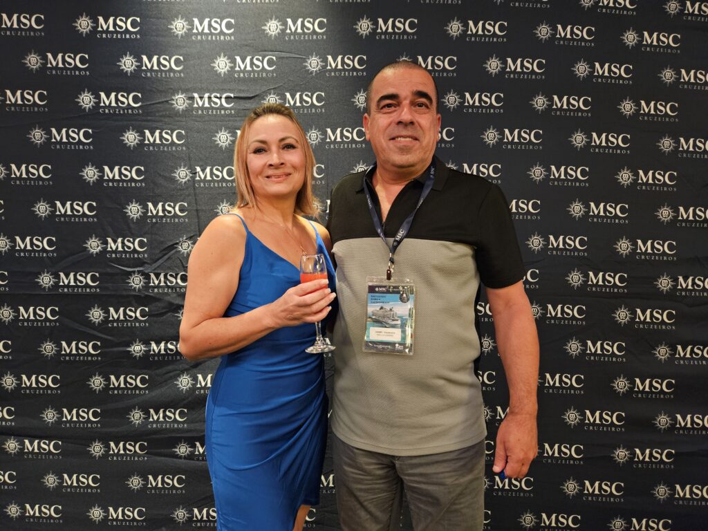 Vilaní Oliveira e Daniel Andrade, da Ciatour Viagens