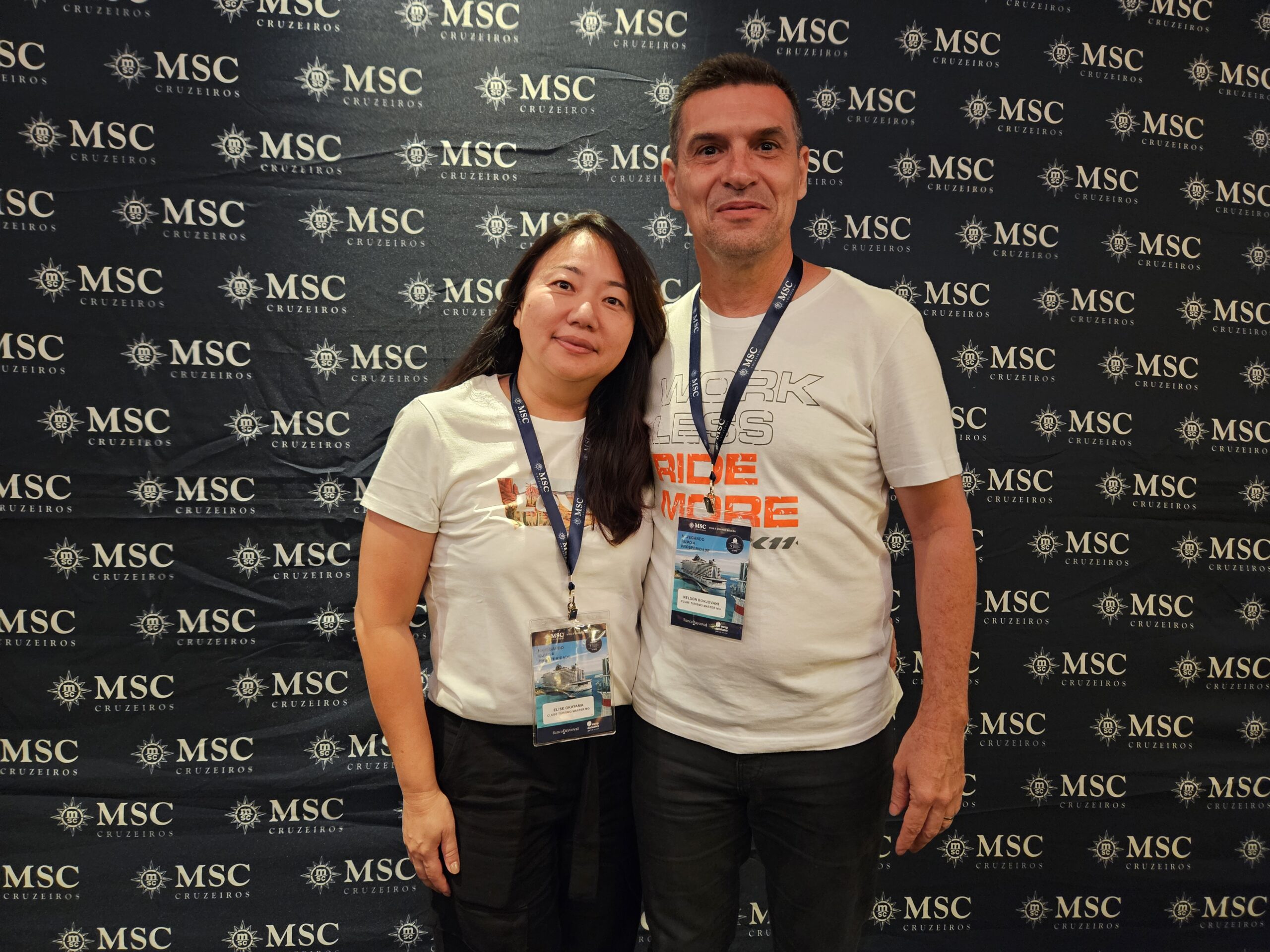 Eliseu Okayama e Nelson Bonjovani, do Clube Turismo Master MG