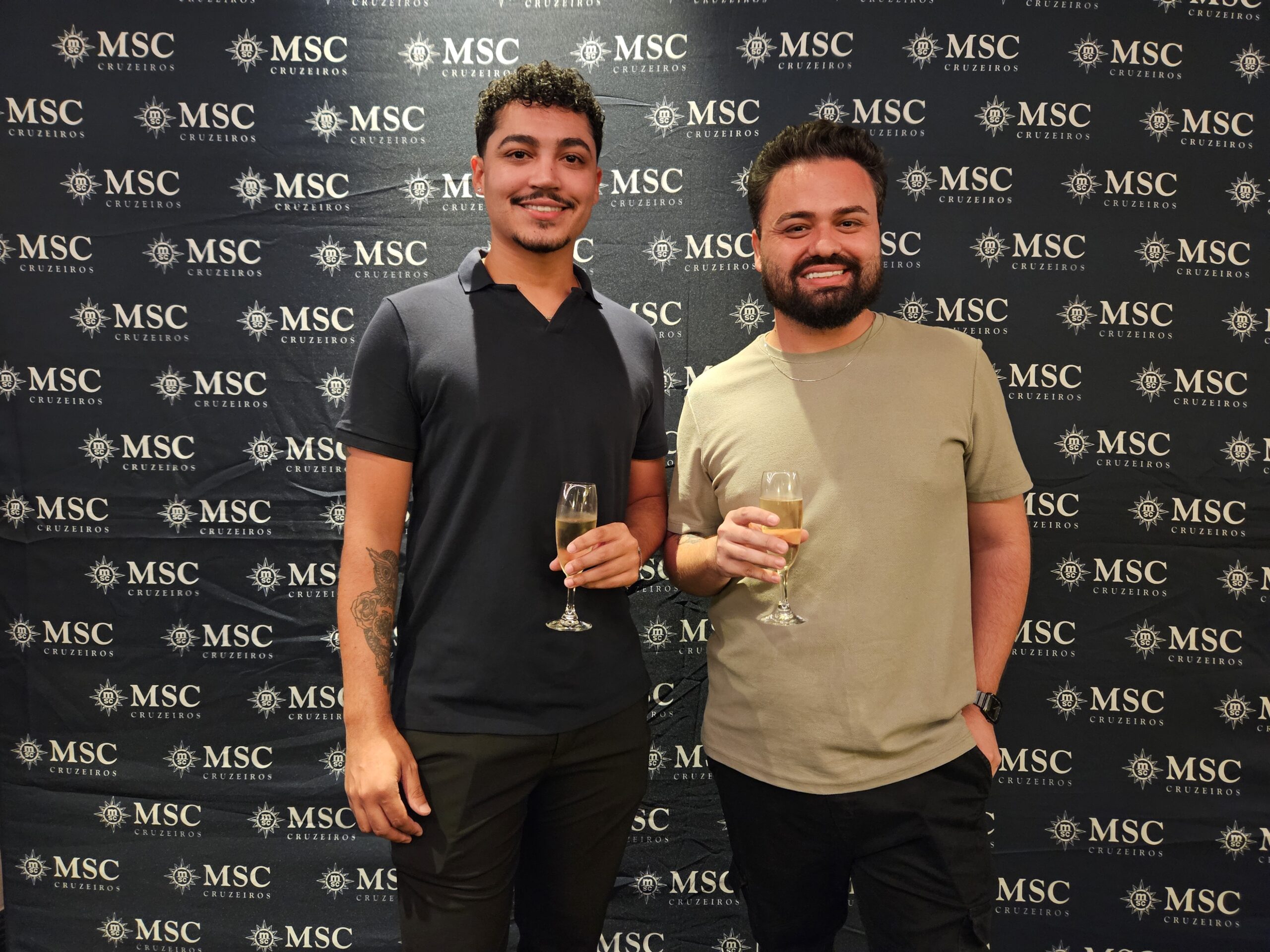 Kelvin Covos e Erick Macedo, da Aloha Travel