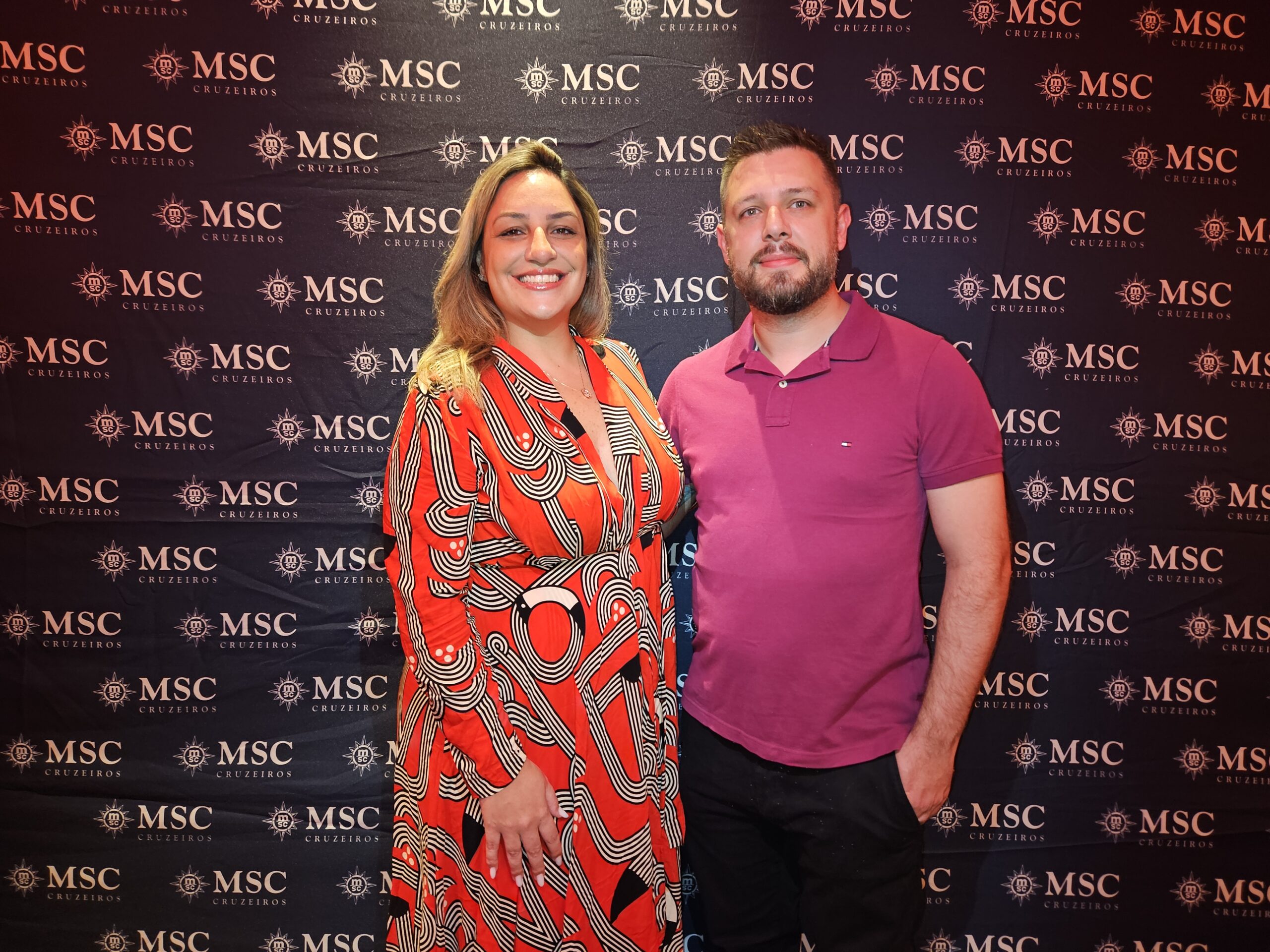 Fernando Alves e Patricia Crepaldi, da Reservaí Viagens