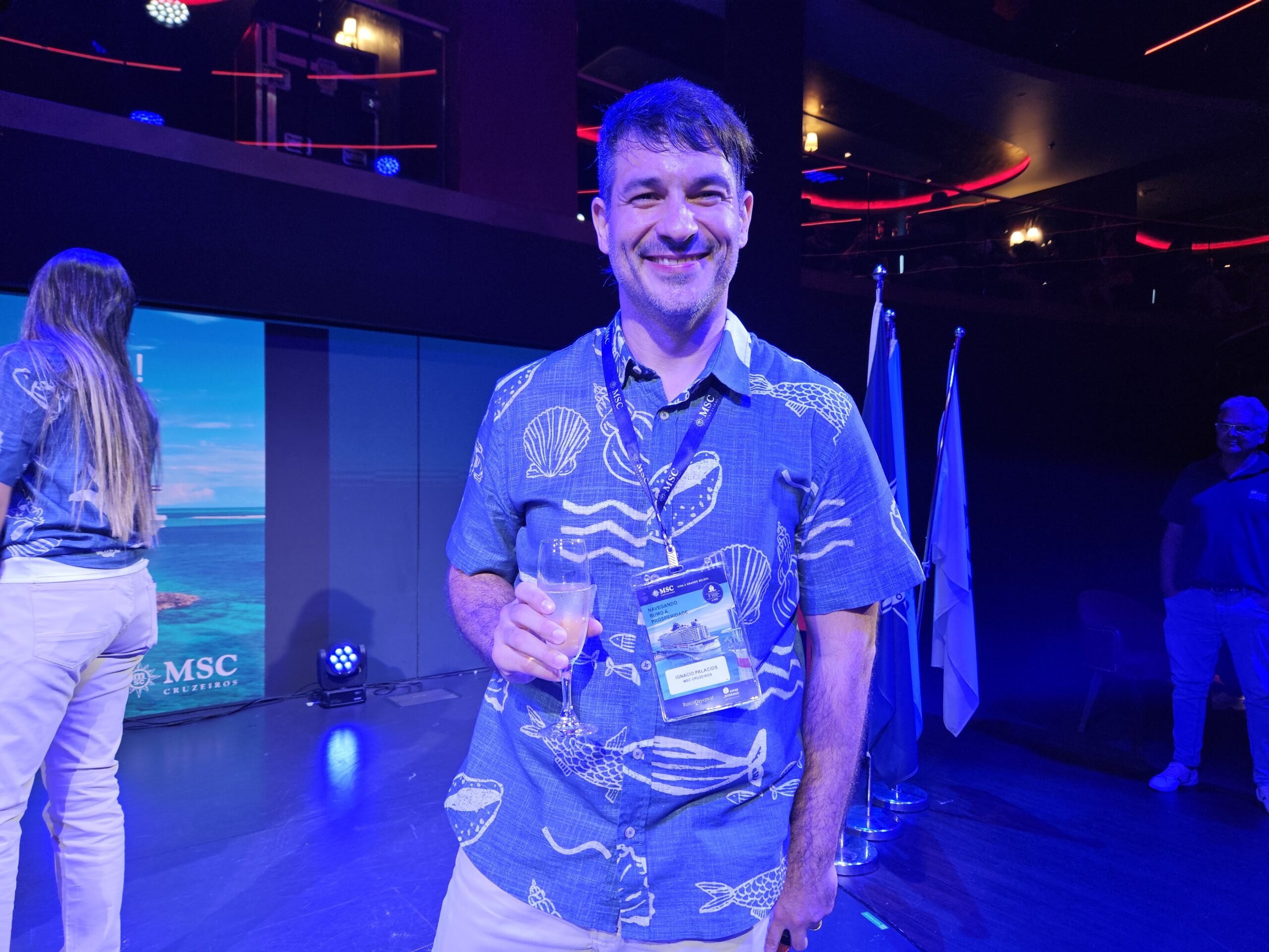 Ignacio Palácios, diretor de vendas da MSC