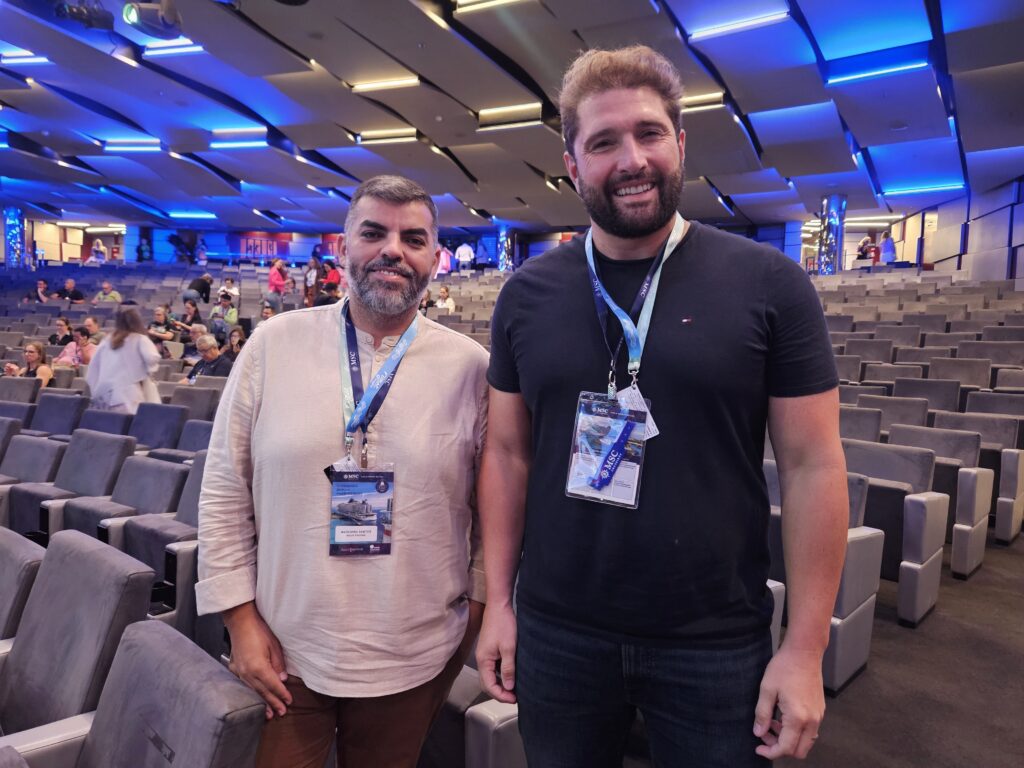 Marciano Santos e Diego Laurindo, da Rique Viagens