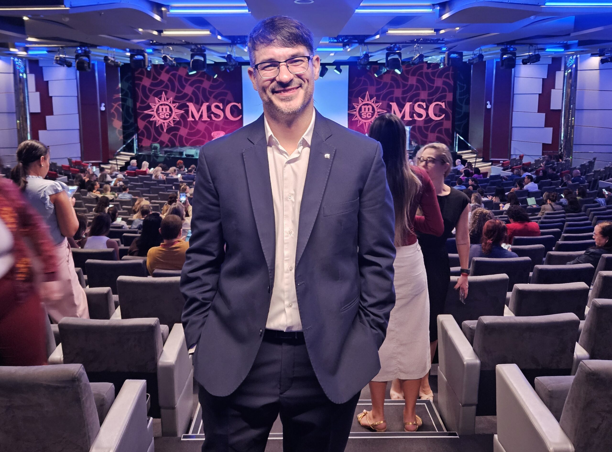 Ignacio Palacios, diretor de vendas da MSC Ignacio Palacios, diretor de vendas da MSC