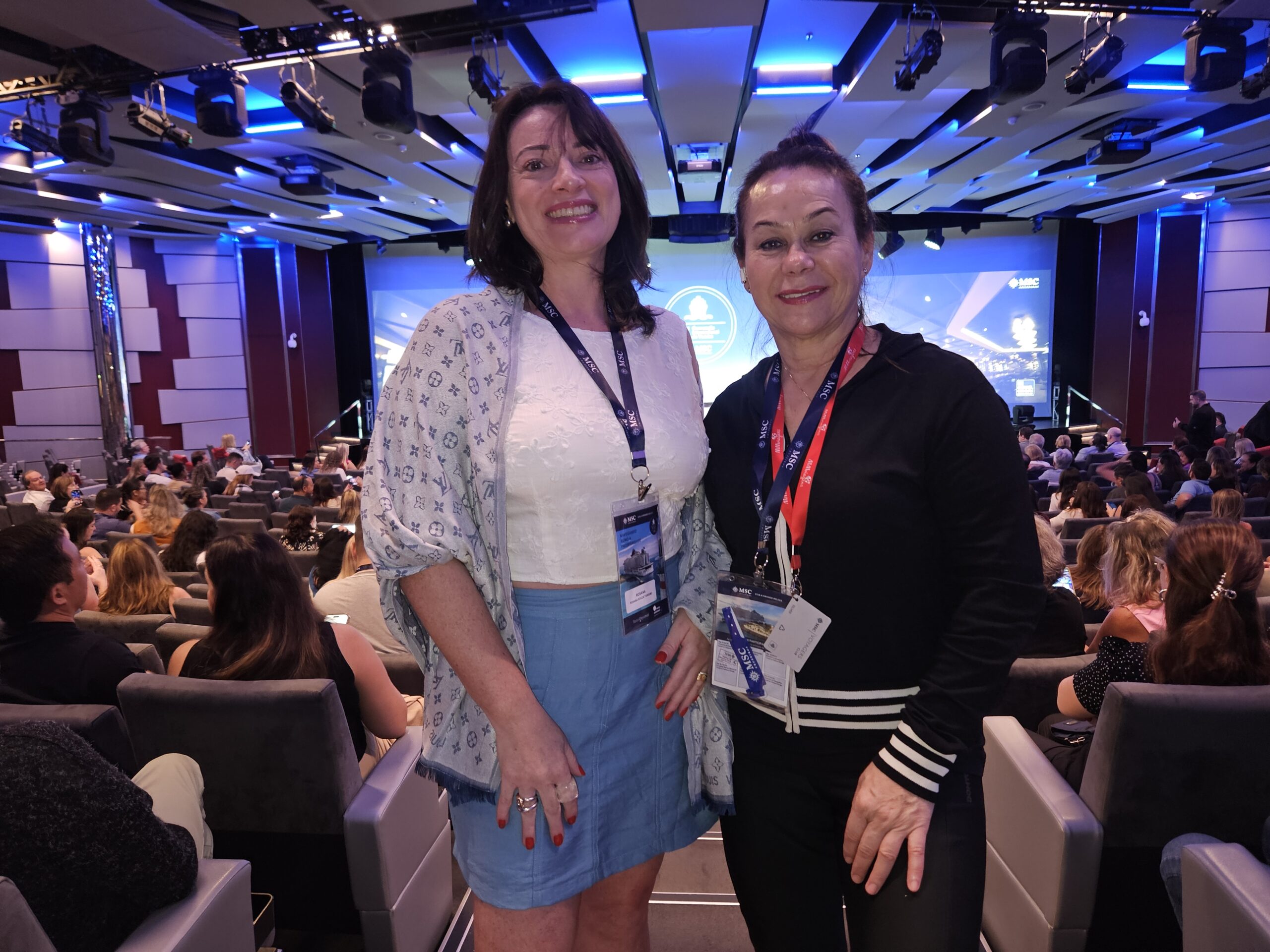 Rosana Souza, da Rosana Souza Turismo, e Mel Machado, da Mel Machado Viagens Rosana Souza, da Rosana Souza Turismo, e Mel Machado, da Mel Machado Viagens