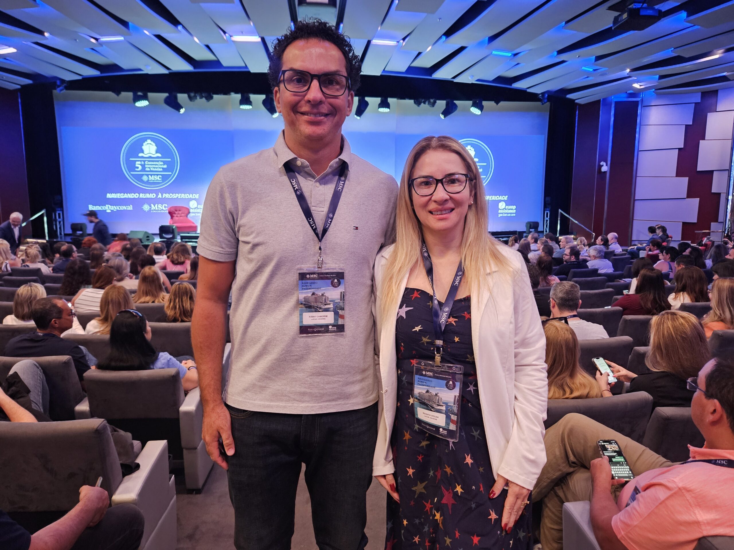 Fábio Camorim e Renata Souza, da Latur Viagens Fábio Camorim e Renata Souza, da Latur Viagens