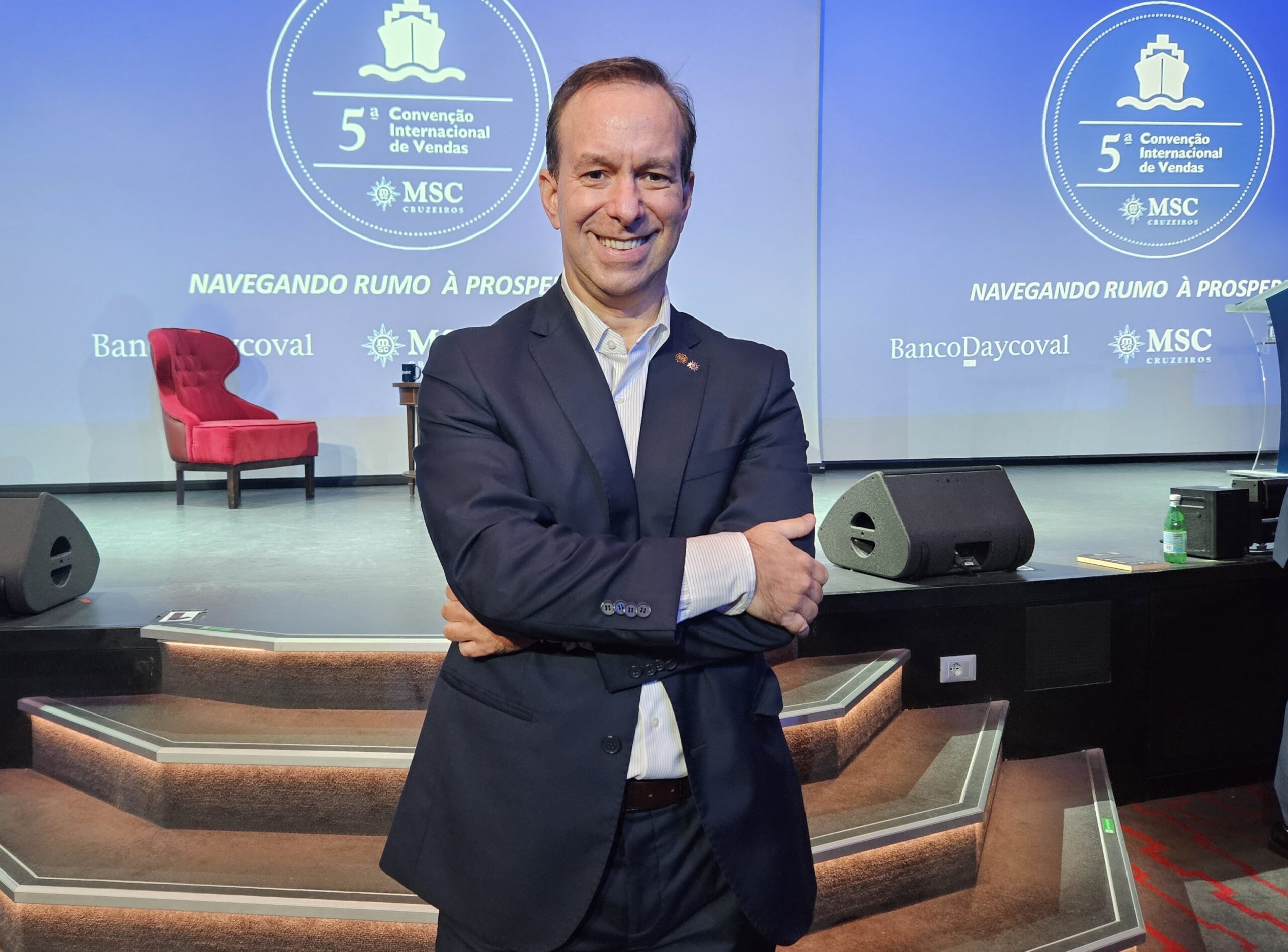 Adrian Ursilli, diretor geral da MSC Cruzeiros no Brasil