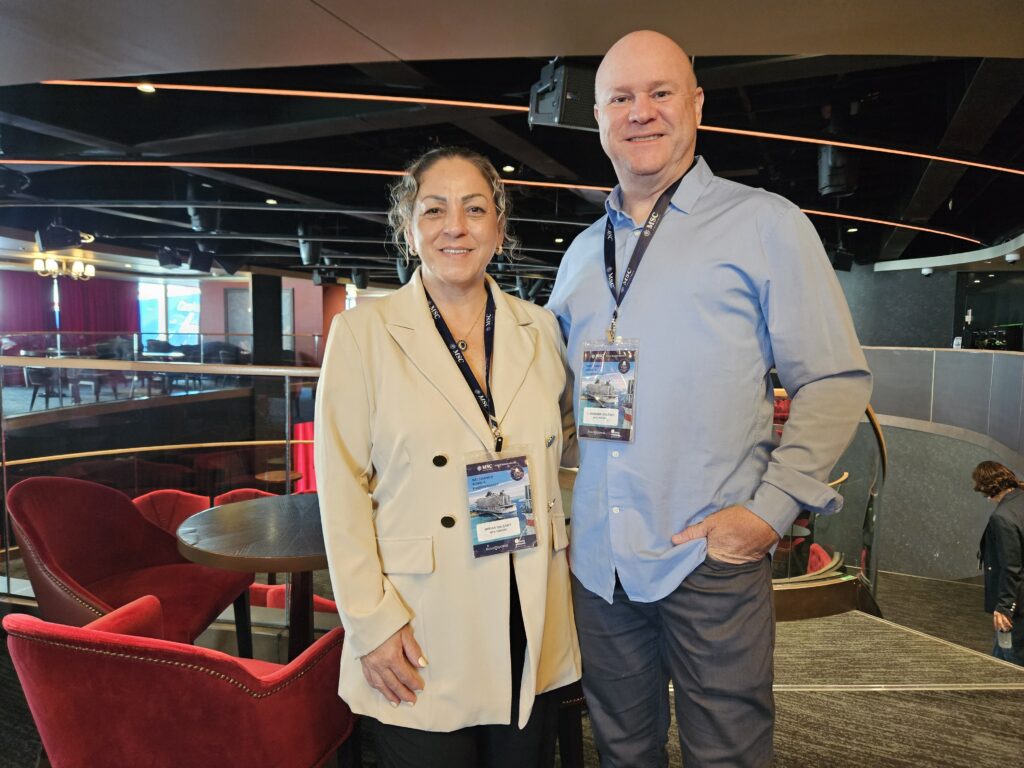 Mirian Galesky e Claudemir Galesky, da MFG Turismo