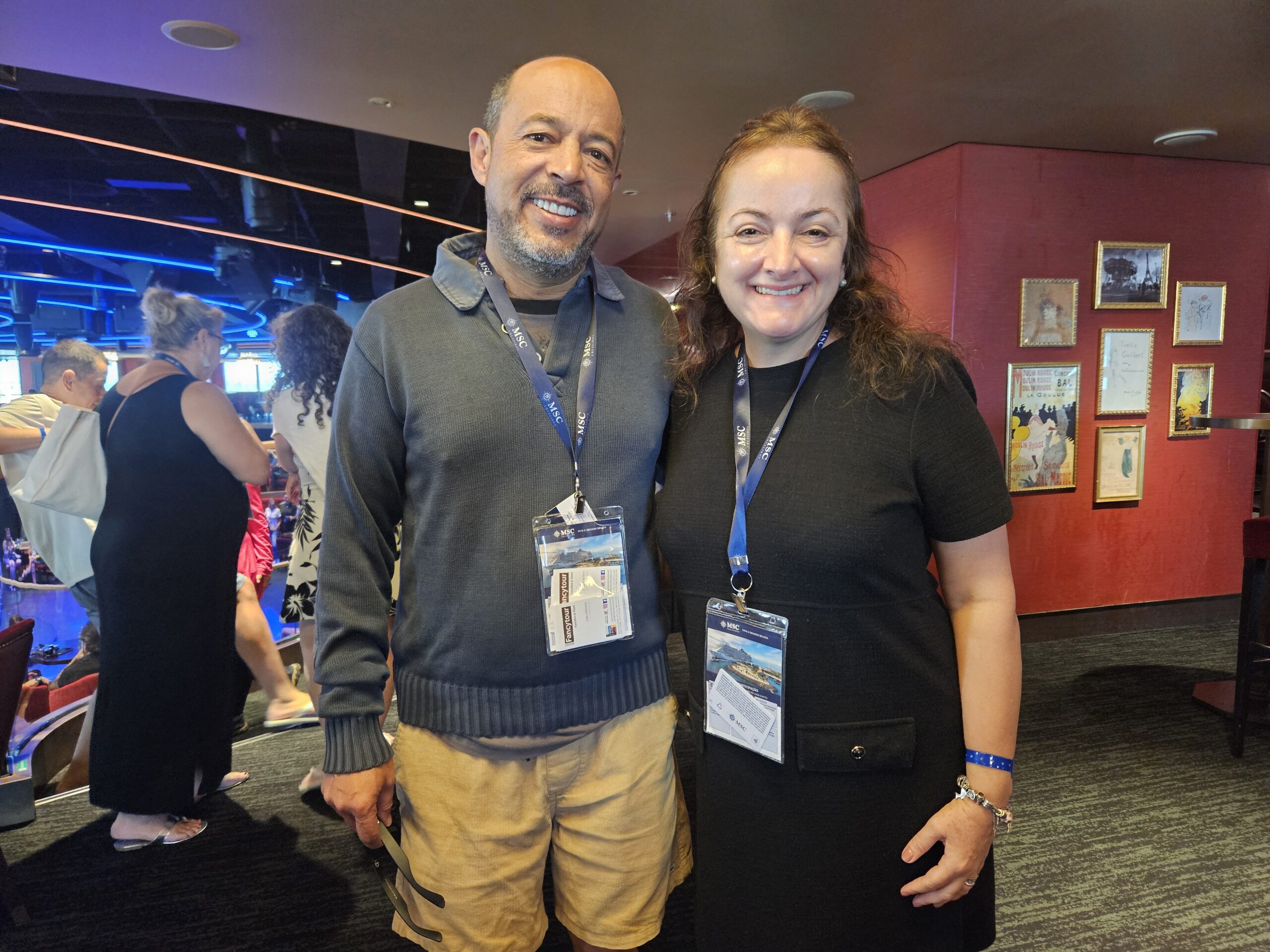 João Carlos Estevens e Rogeria Barbosa, da ZT Turismo João Carlos Estevens e Rogeria Barbosa, da ZT Turismo