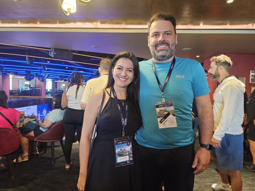 Patrícia Torres e Cristiano Lopes, da Paty Torres Viagens