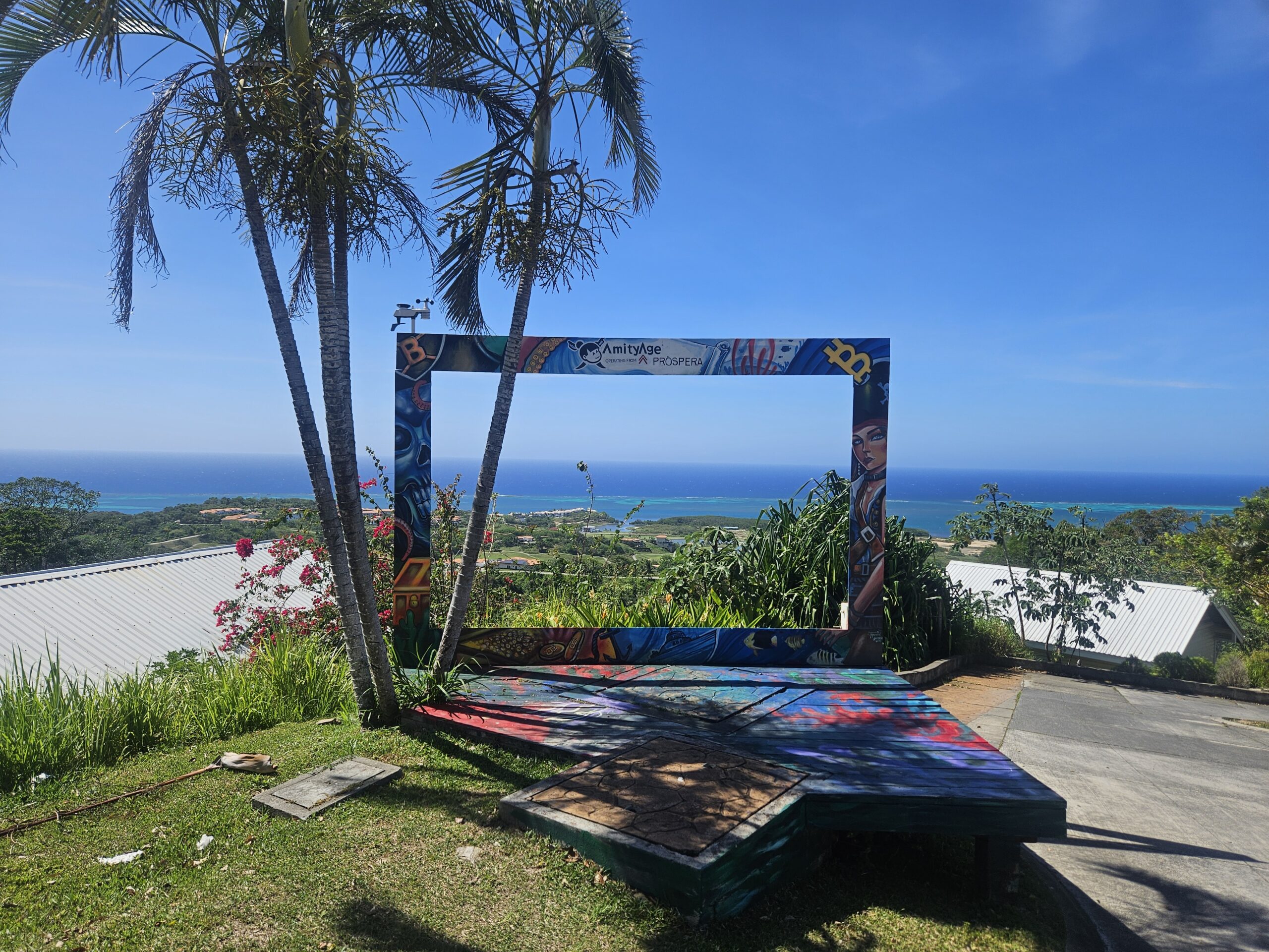 Local instagramável de Pristine Bay Local instagramável de Pristine Bay