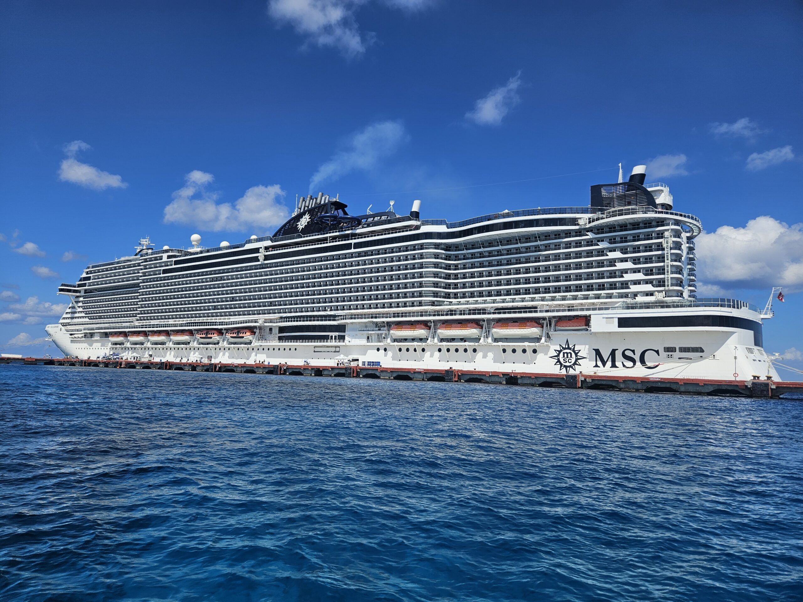 MSC Seashore em Cozumel, no México