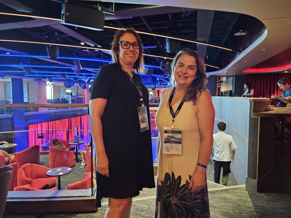 Carla Vogel e Corina Ferreira, da CH Tur