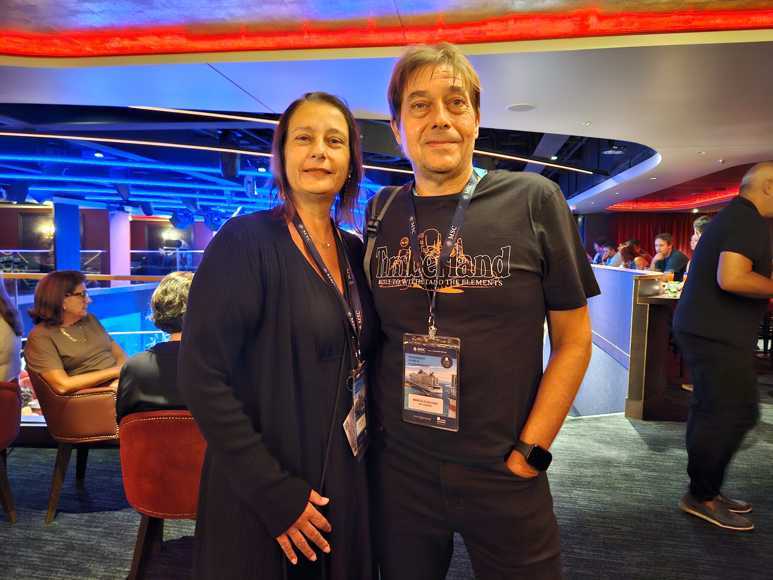 Denise Lyra e Marcelo Guilger, da R4F Viagens