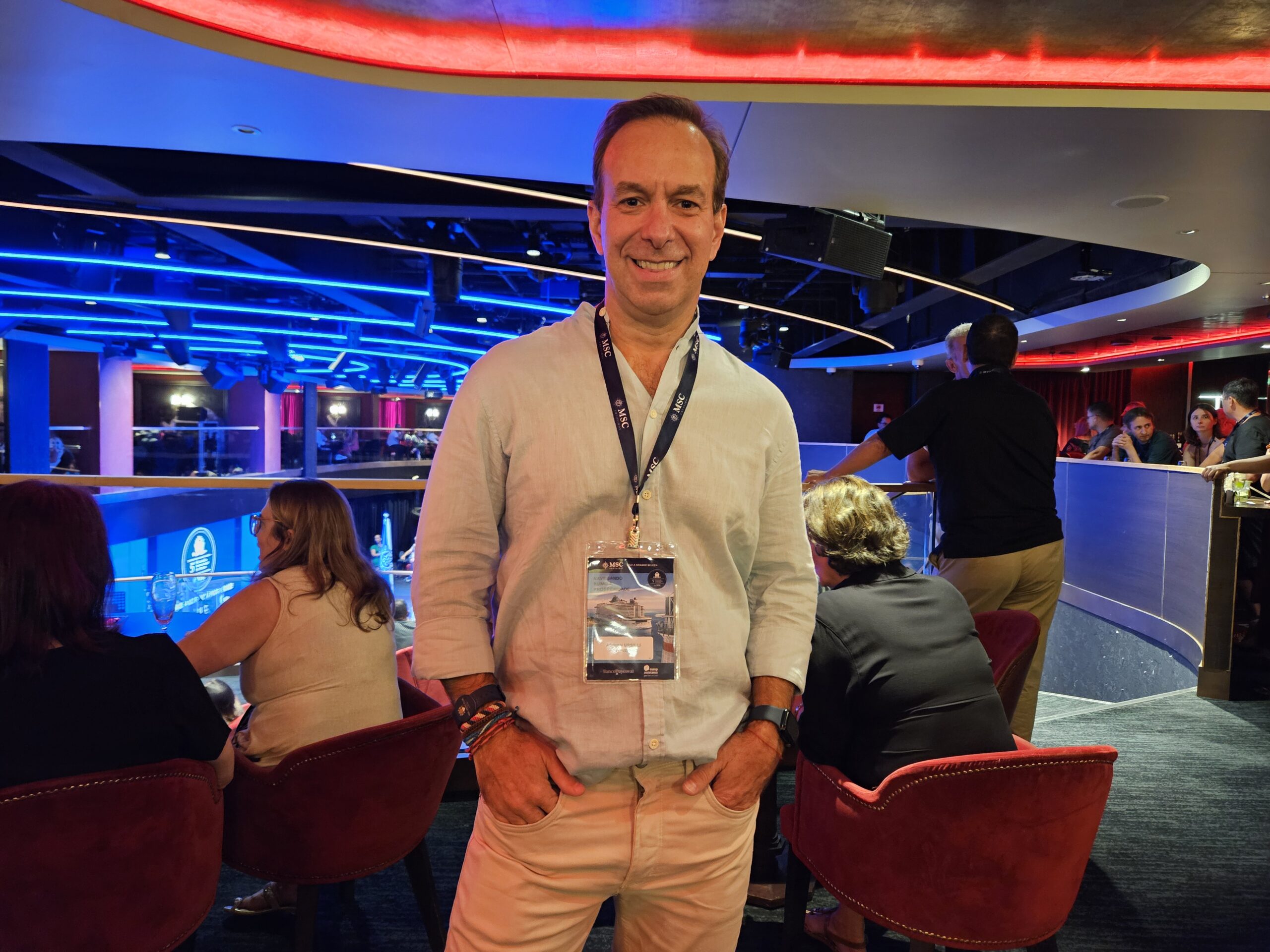 Adrian Ursilli, diretor geral da MSC Cruzeiros no Brasil