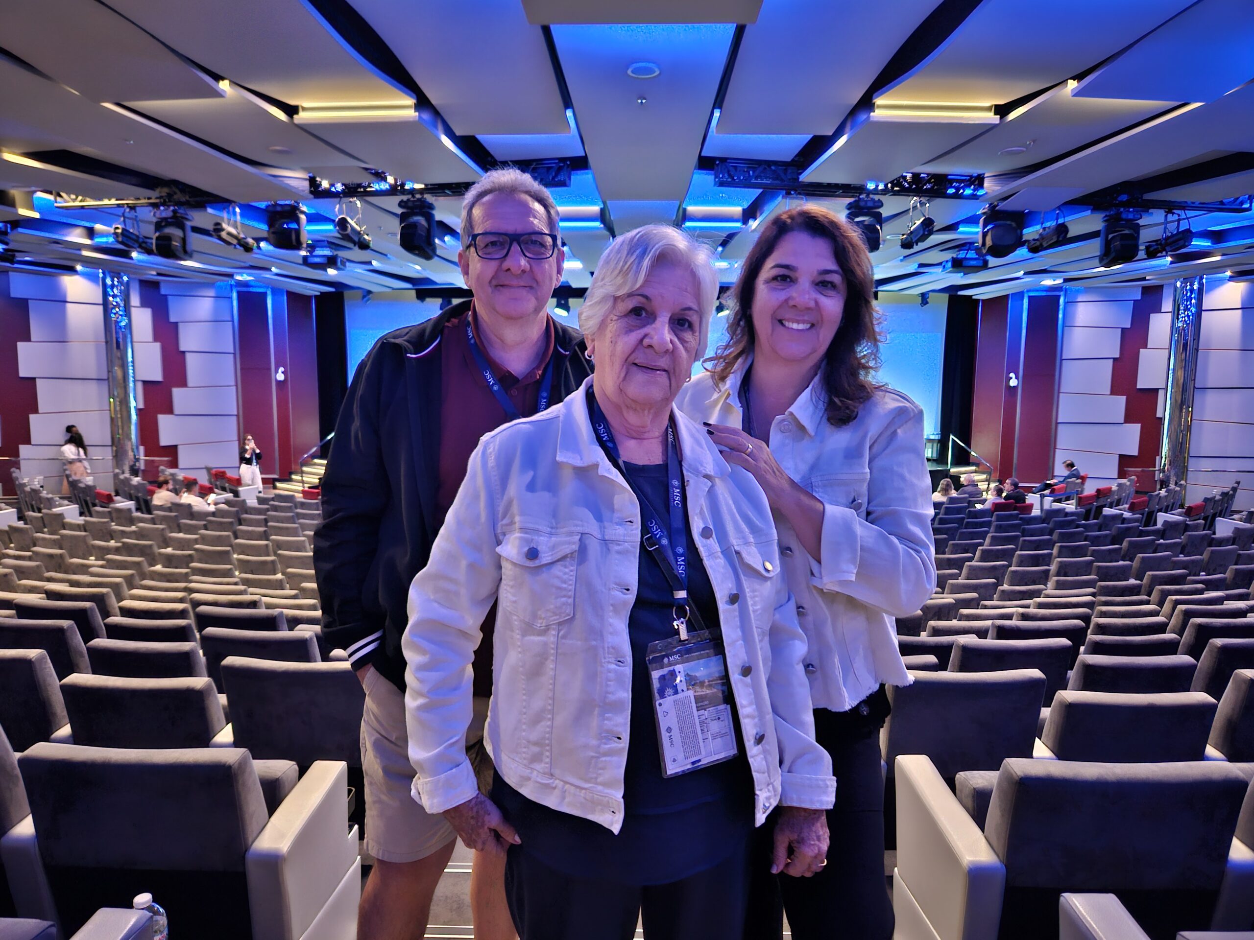 Mario Pattaro, Maria Miranda e Cristina Pattaro, da Nato Travel