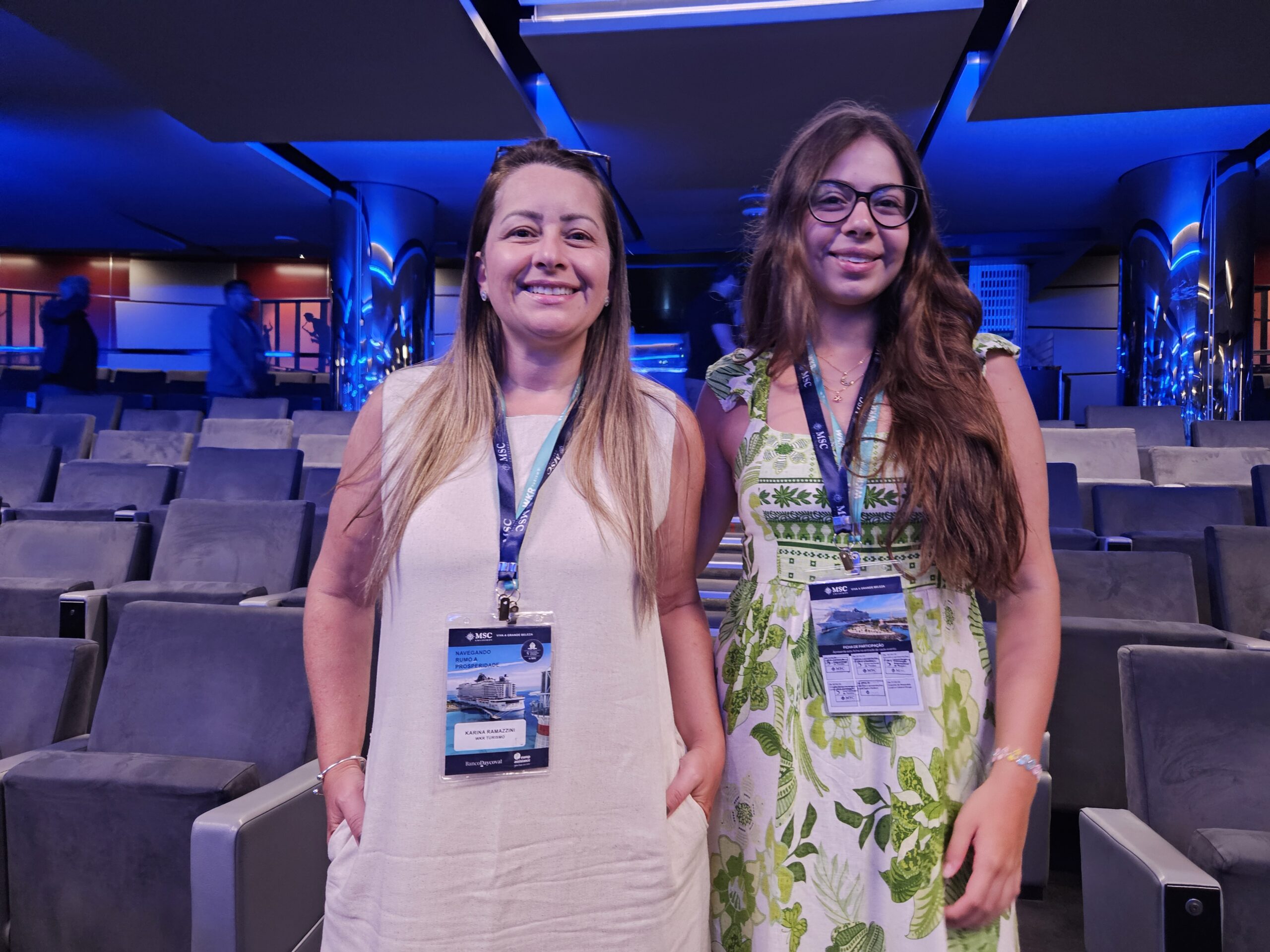 Karina Ramazzini e Isabela Ramazzini, da WKR Turismo