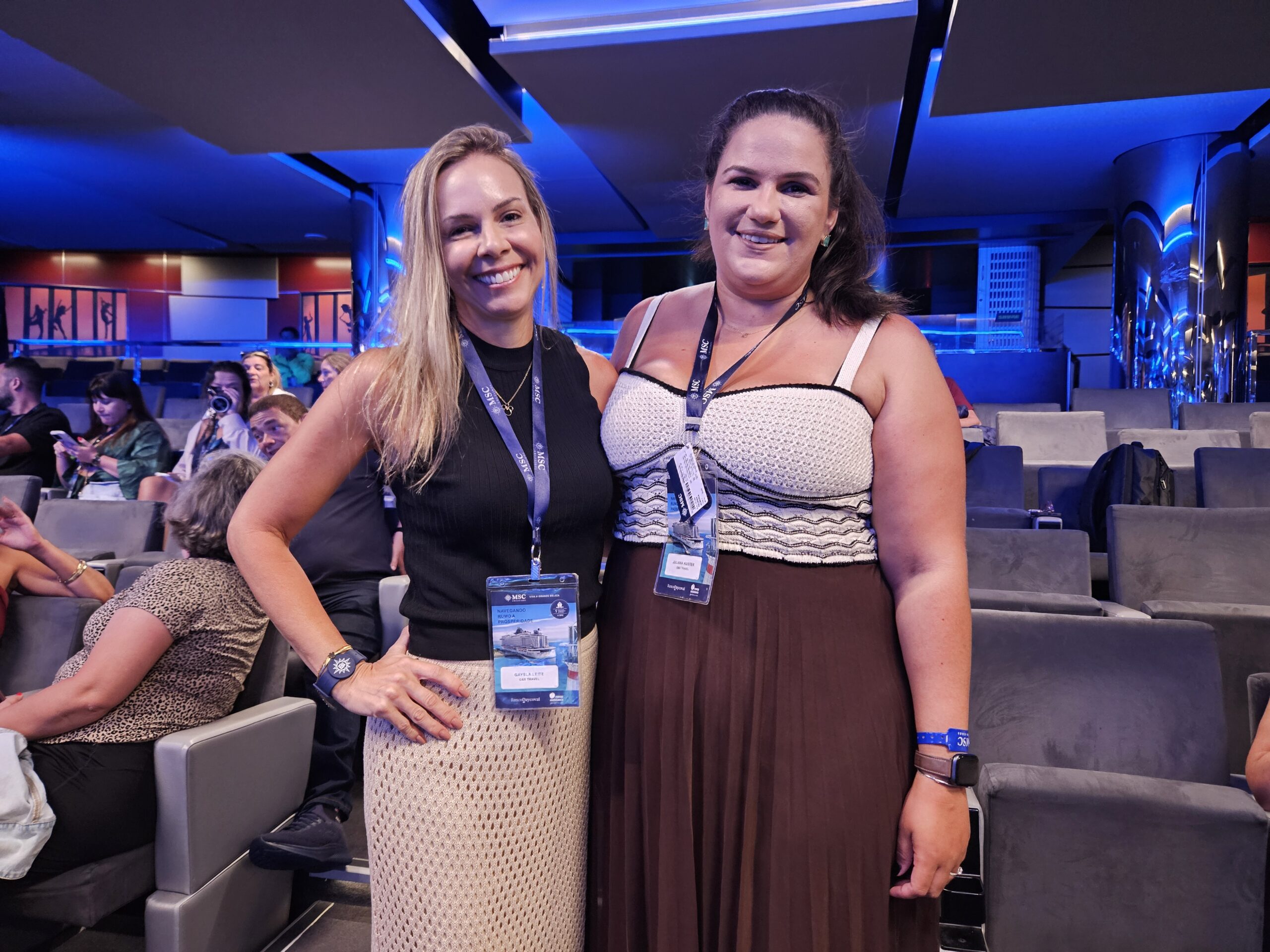 Gaysla Leite e Juliana Kuster, da G&S Travel