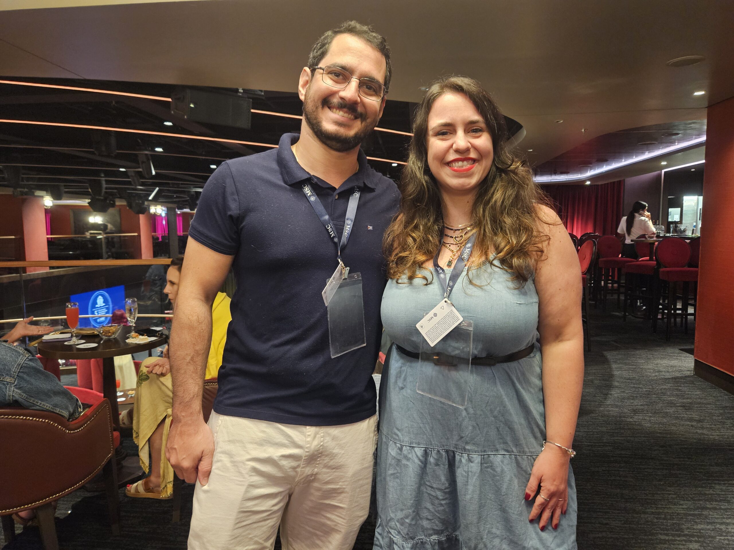 Ivan Cerqueira e Carol Carteiro, da Take Me Viagens Ivan Cerqueira e Carol Carteiro, da Take Me Viagens