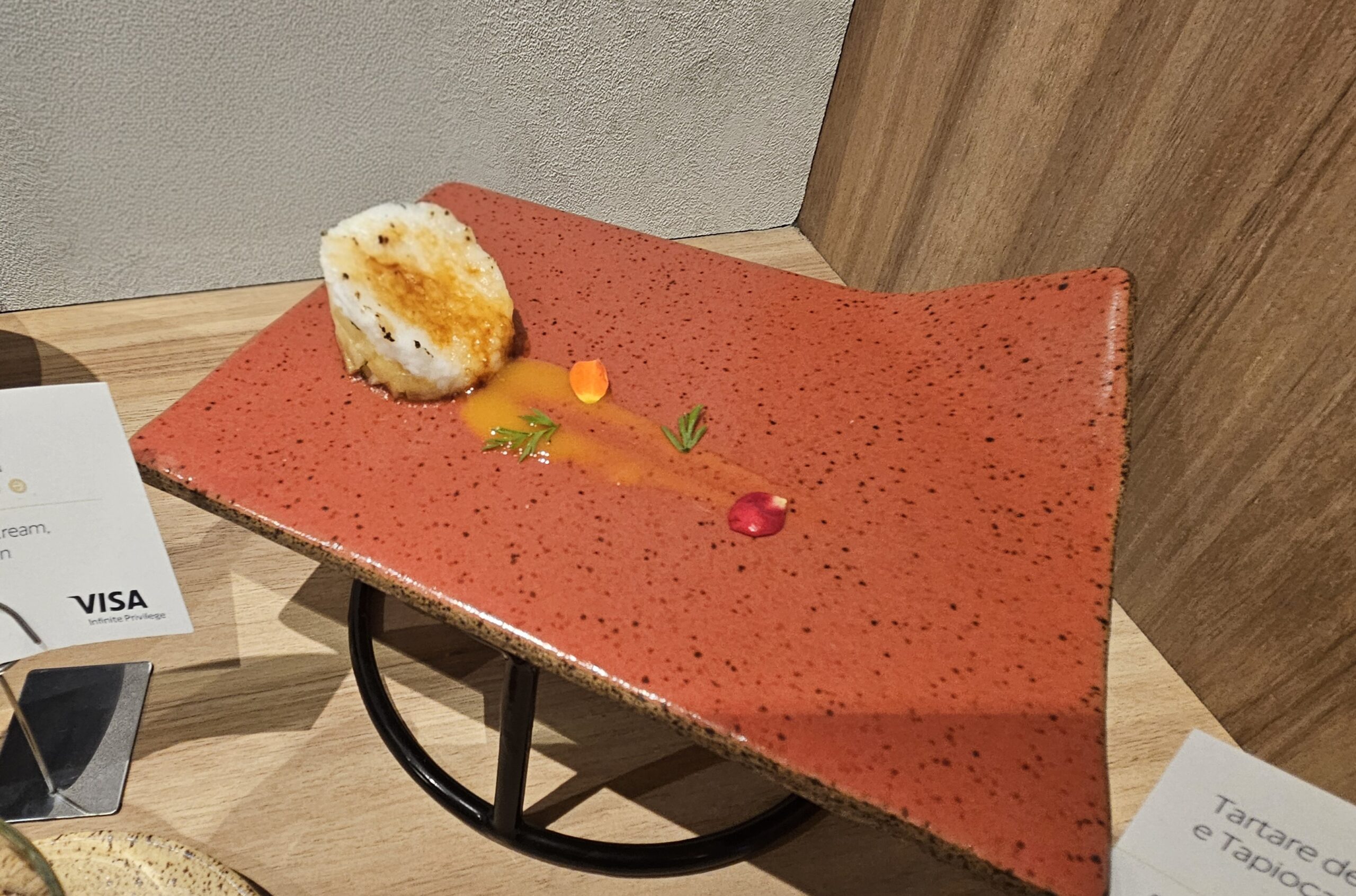 Tapioca com abacaxi