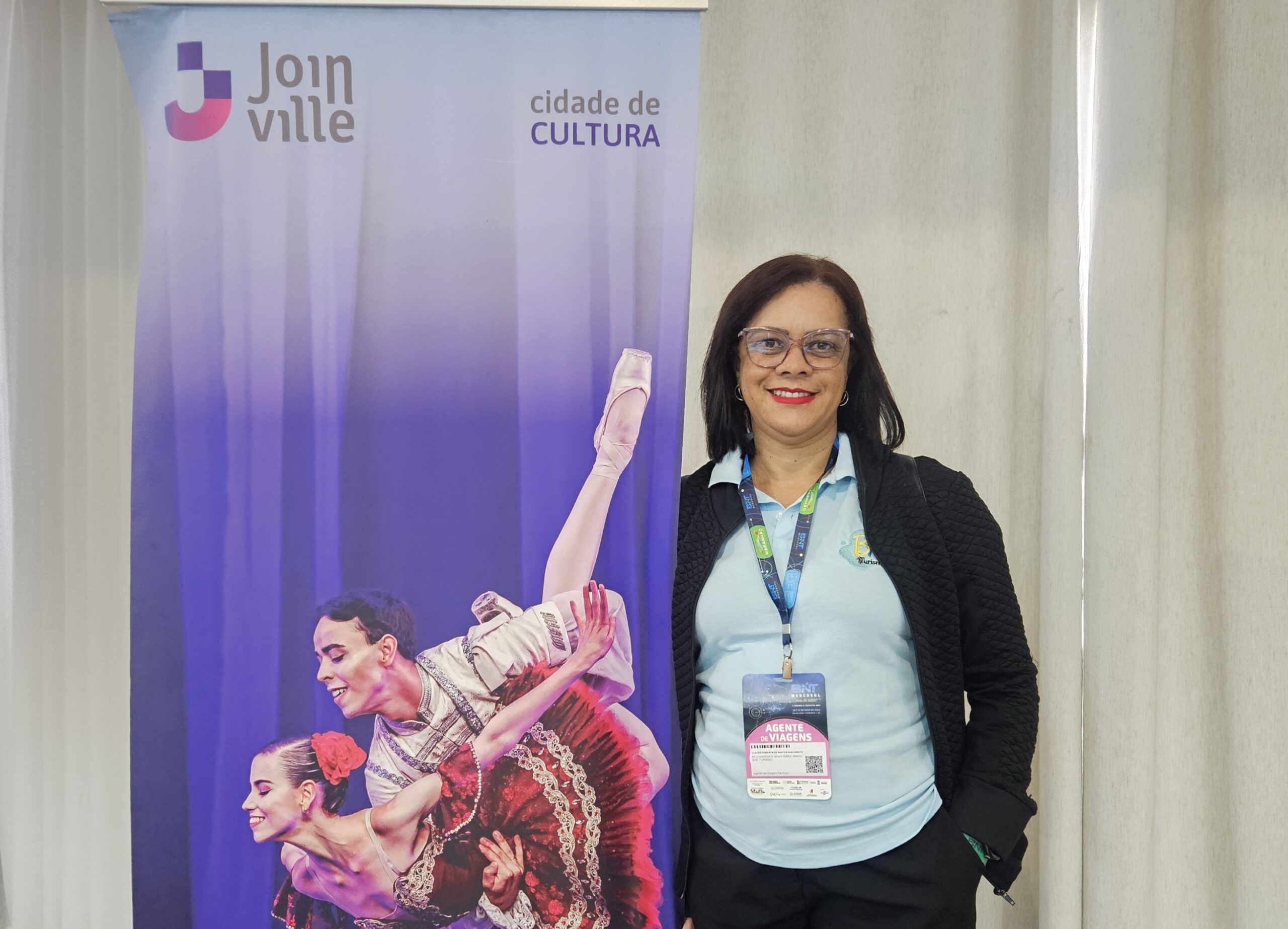 Claudia Nascimento, da BHE Turismo Claudia Nascimento, da BHE Turismo