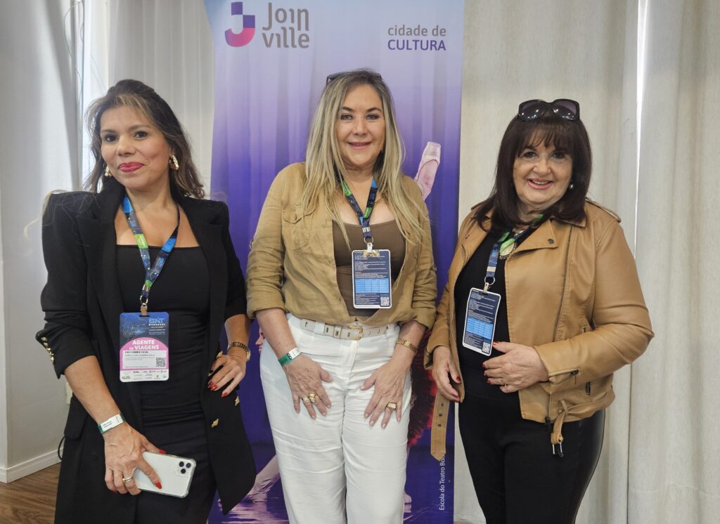 Maria Gloria, Maria Auxiliadora e Alba Snead, da Fly Rock