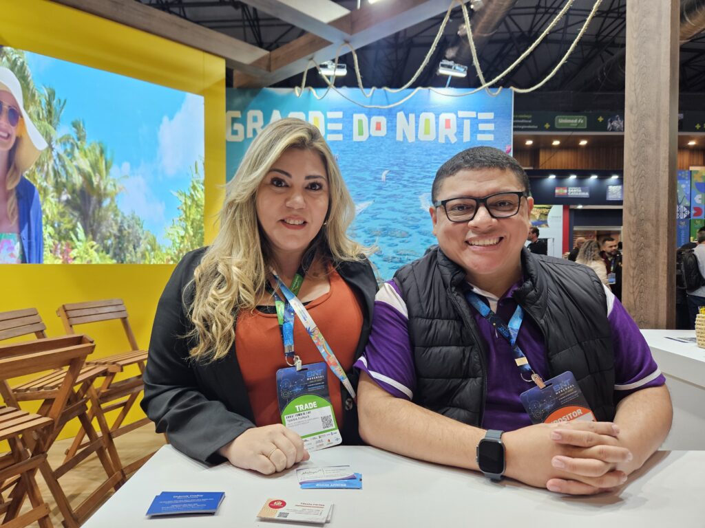 Tássia Farias e Thiago Dantas, do Rio Grande do Norte