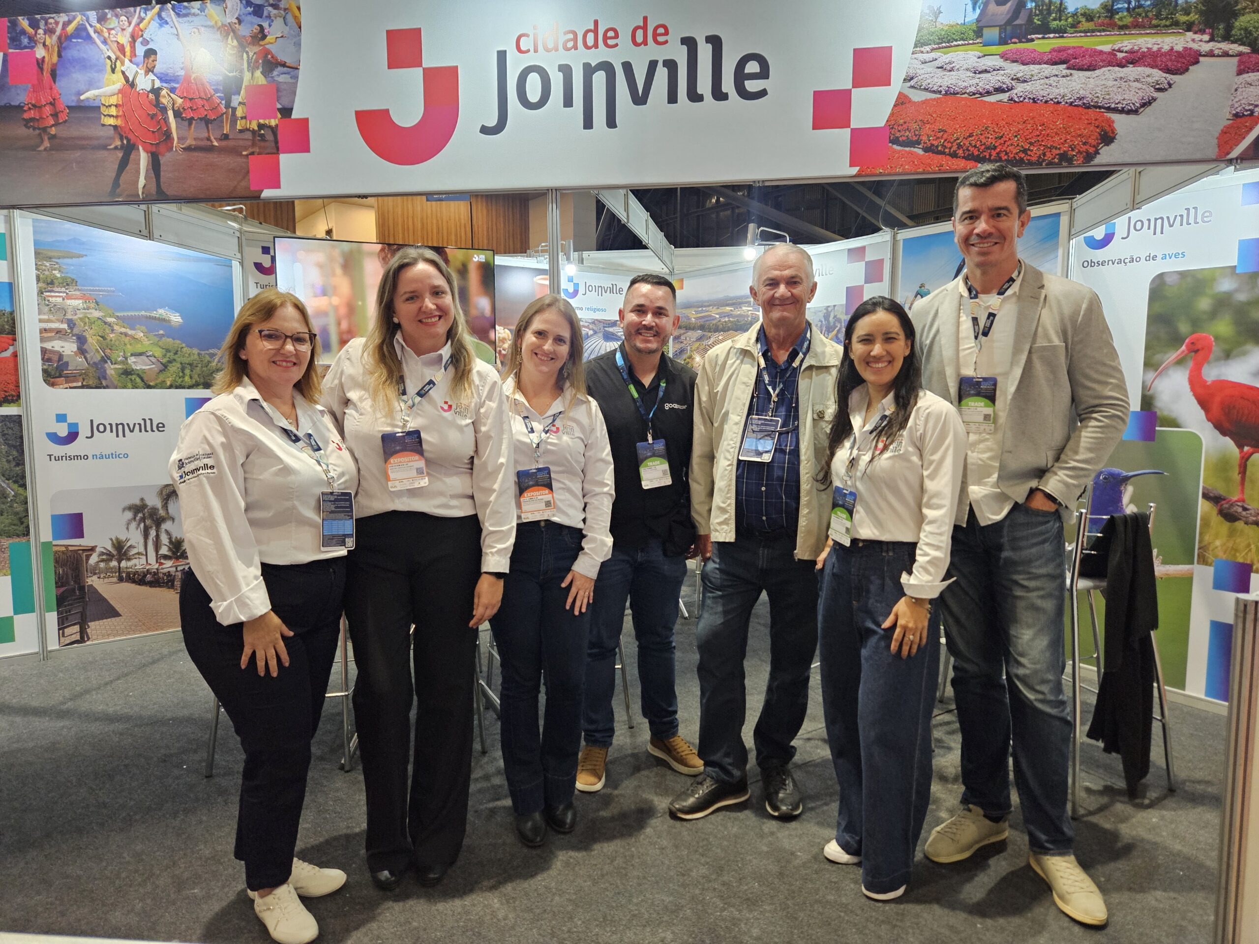 Estande da Prefeitura de Joinville