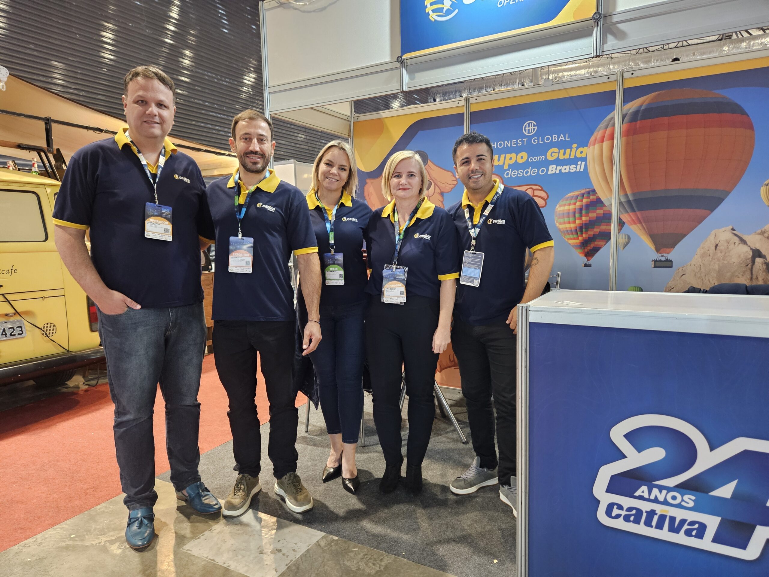 Equipe da Cativa Operadora