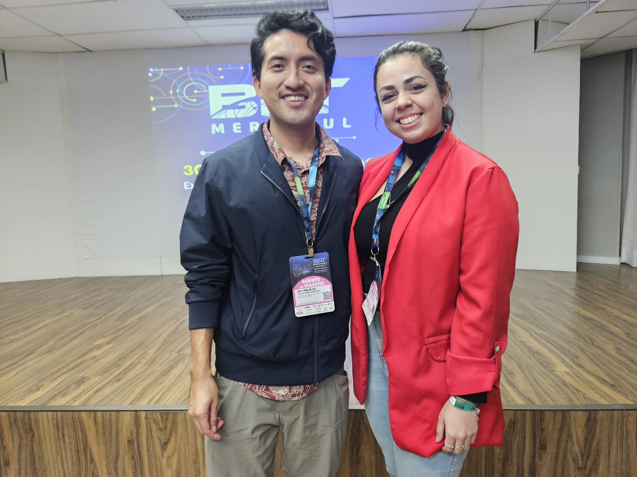 Felix Ivan e Evellyn da Silva, da Me Gusta Viagens