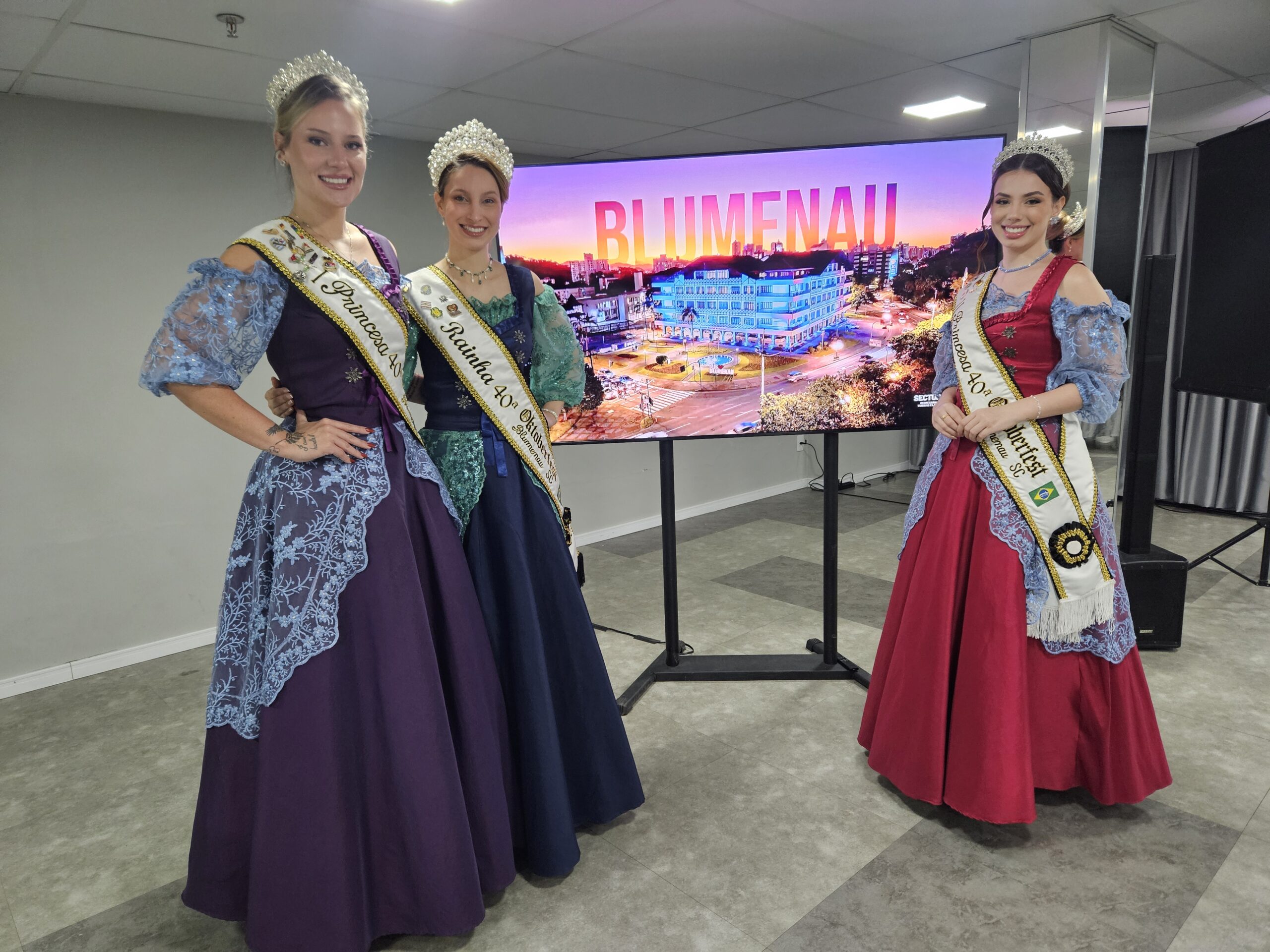 Rainha e princesas de Blumenau