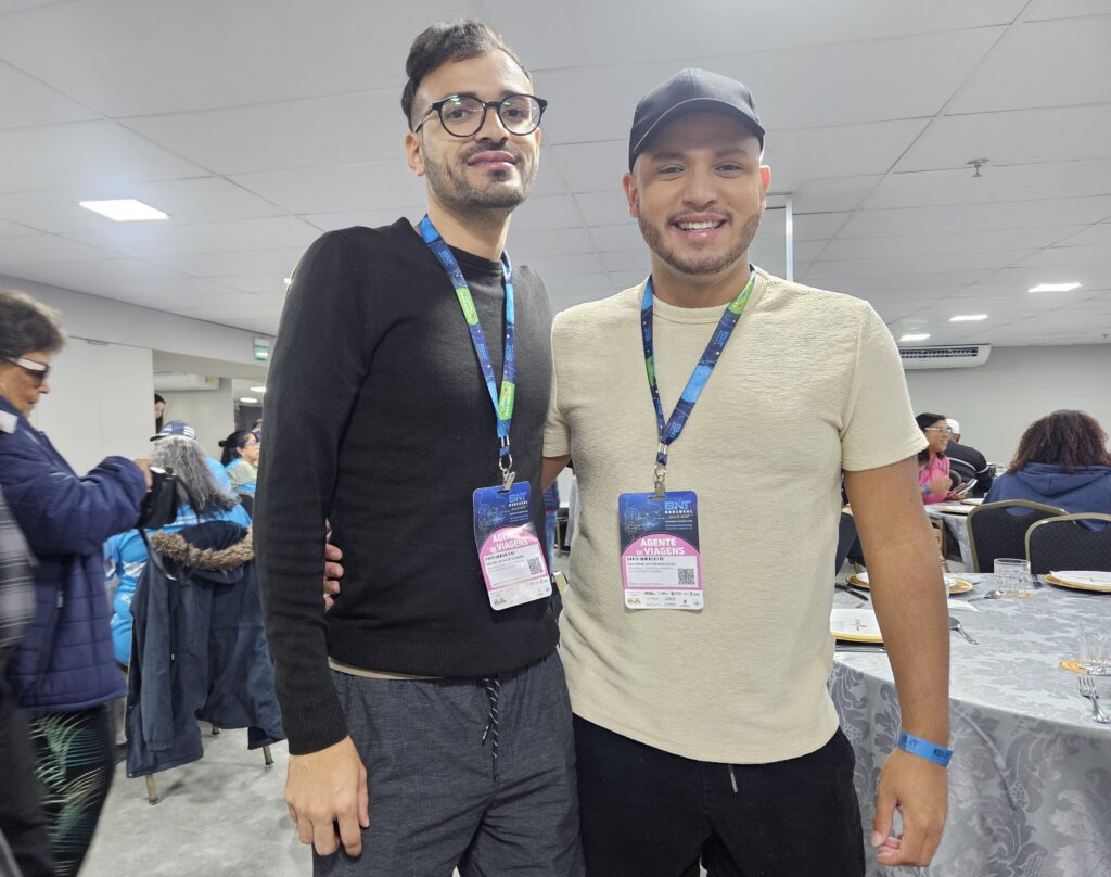 Rafael de Oliveira e Guilherme Gonçalves, da Gui Viagens e Turismo