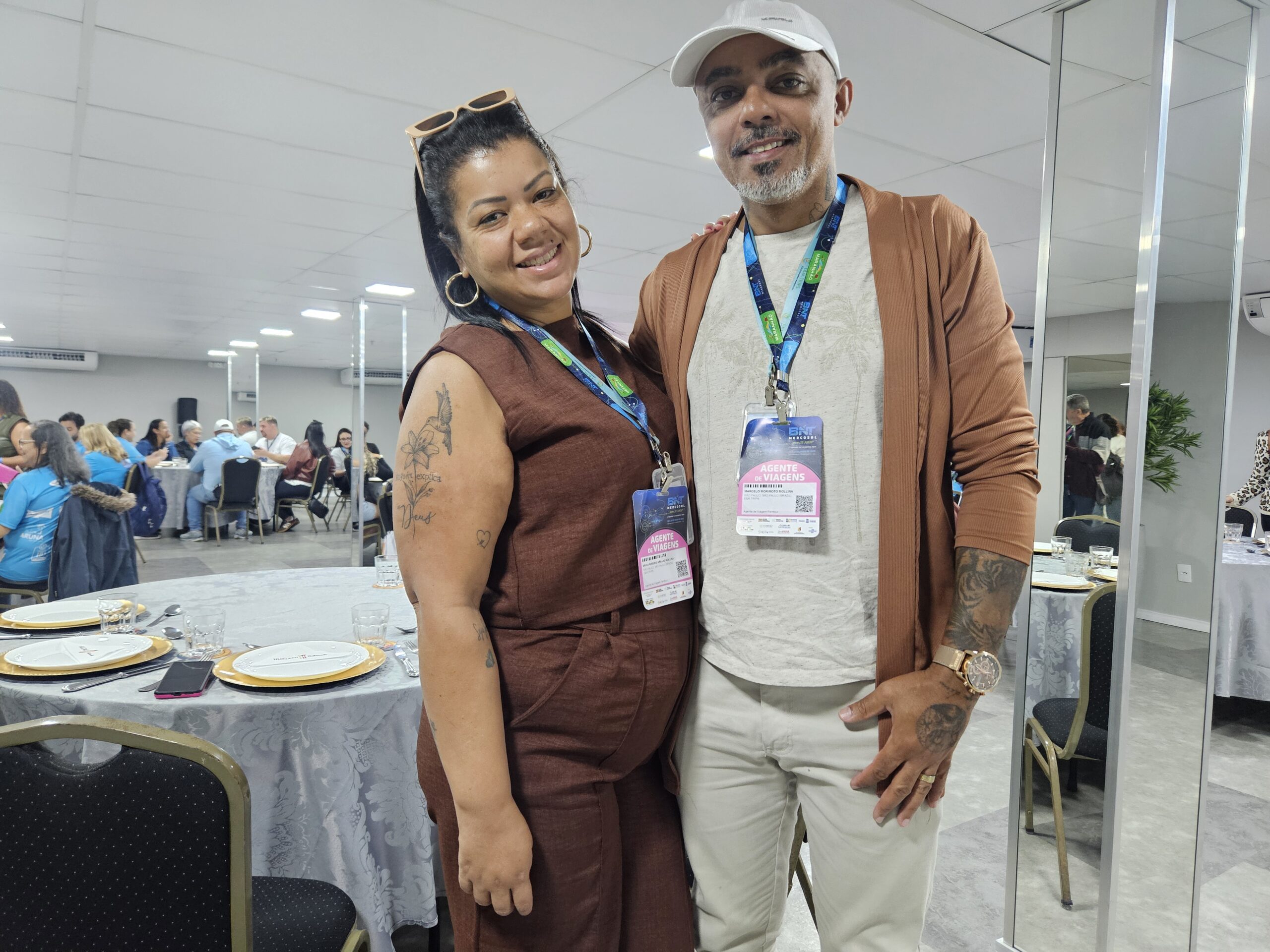 Erica Ribeiro e Marcelo Morimoto, da E&M Trips