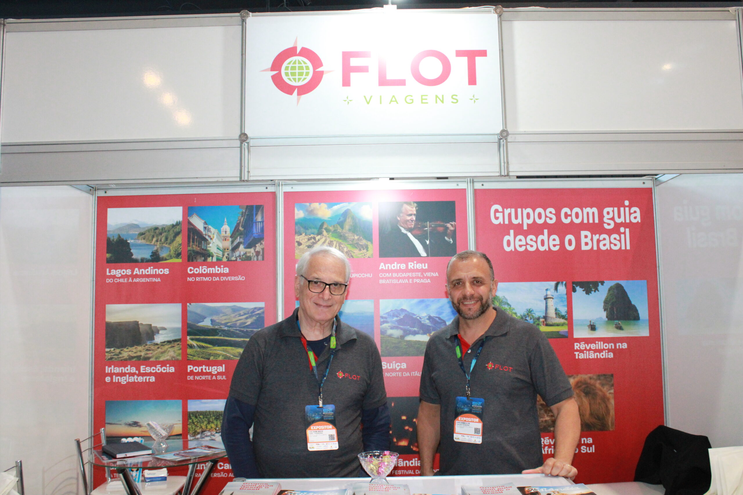 Abel Ferreira e Isaias Pereira, da Flot Abel Ferreira e Isaias Pereira, da Flot