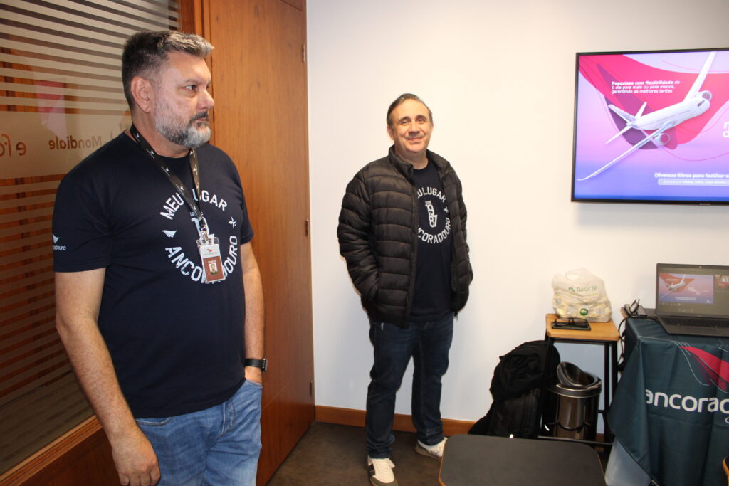 Anthony Bringhente, Fabio Provinciato e Carlos Barbada, da Ancoradouro
