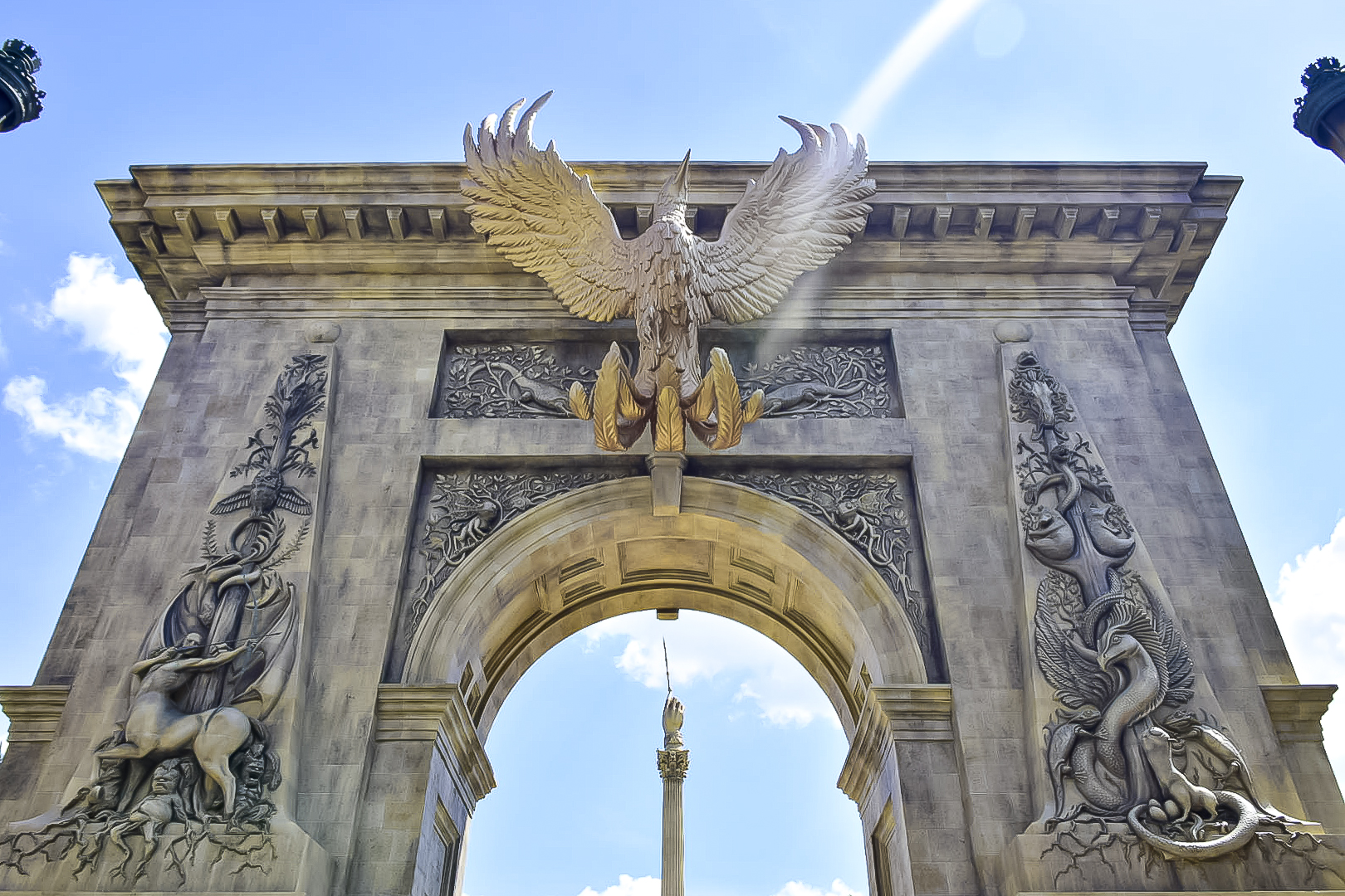 Arco do triunfo mágico