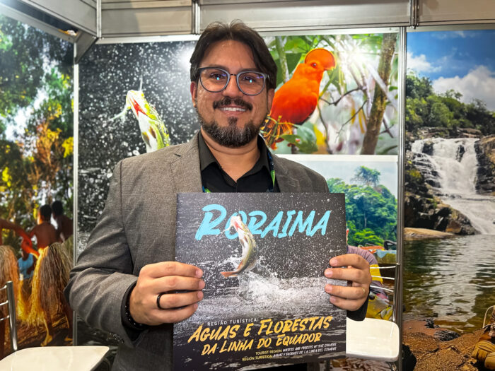 Roraima participa da BNT Mercosul e projeta alta de 25% no número de turistas em 2025 1 Bruno Brito, secretário de Turismo de Roraima (Ana Azevedo/ M&E)