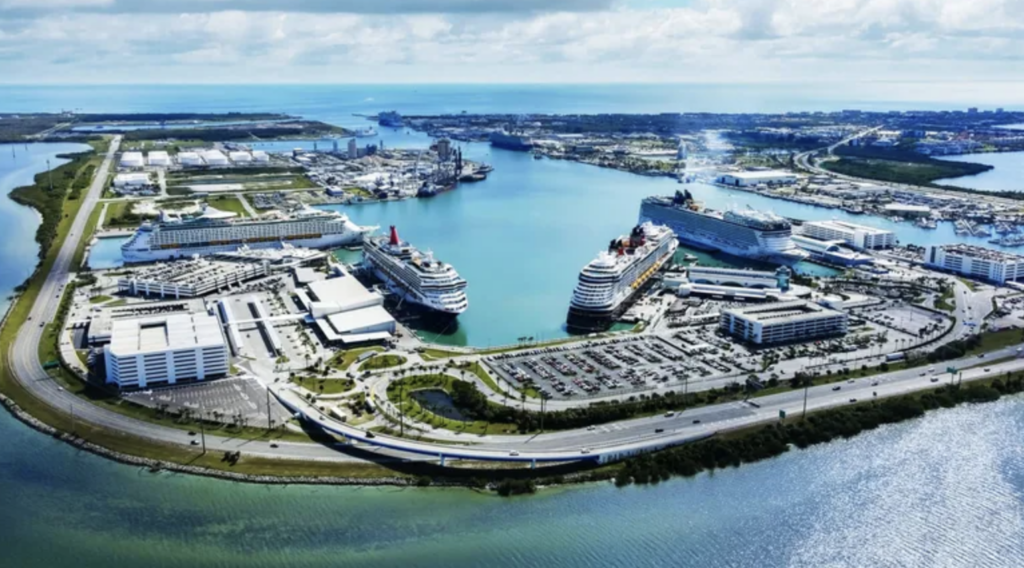 Captura de Tela 2025 05 02 as 14.59.13 Port Canaveral anuncia expansão de US$ 500 milhões para receber navios maiores e modernizar terminais