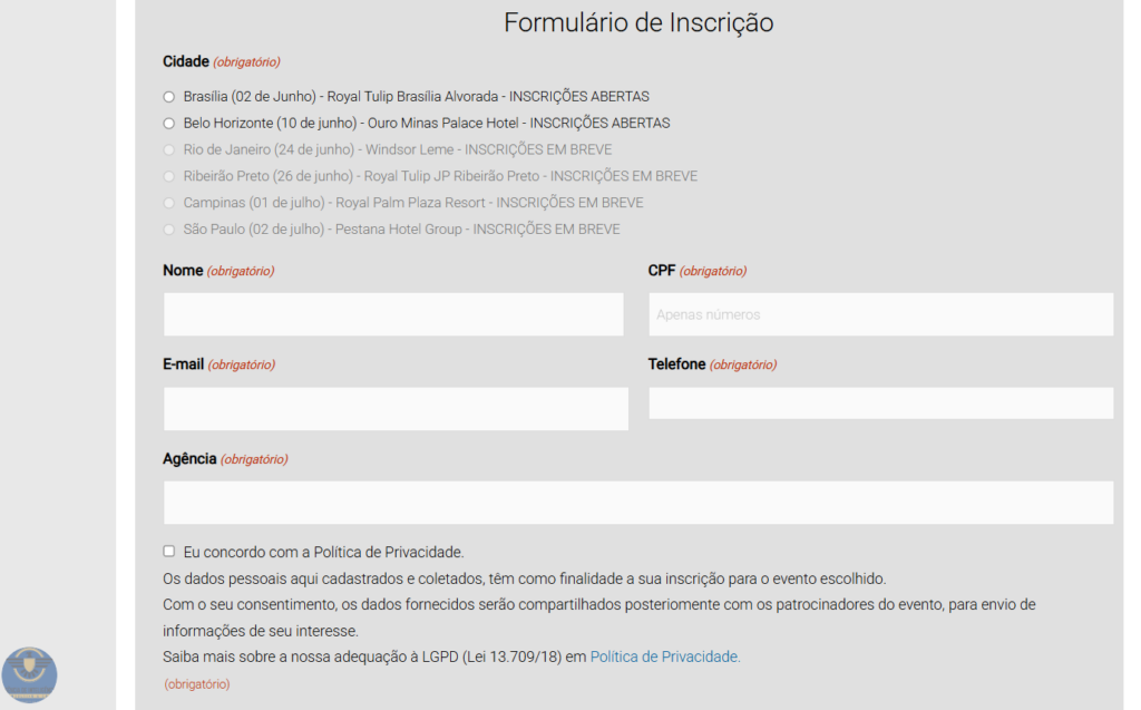Captura de tela 2025 05 26 104812 Veja como se inscrever no Roadshow M&E Nacional 2025