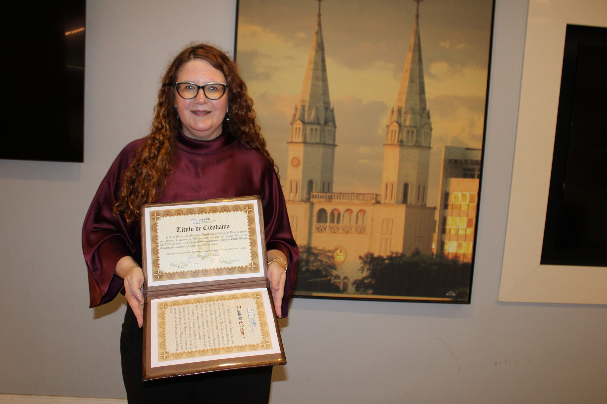 Carina Thomaz Camara coordenadora de Articulacao com o Trade Nacional da Embratur Foto Rafael Torres ME scaled Carina Camara, da Embratur, recebe título de Cidadã Piauiense