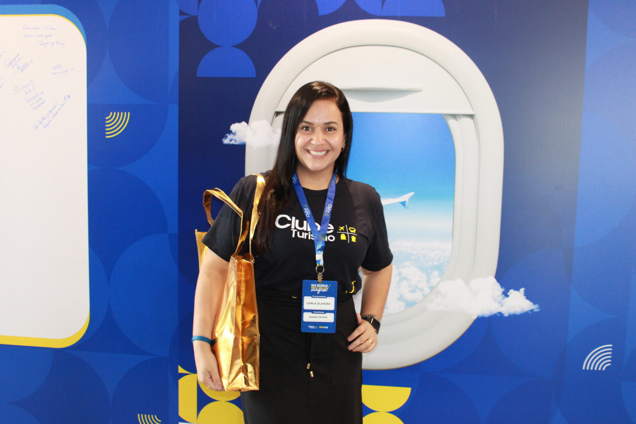 Carla Oliveira, da Clube Turismo (Giulia Jardim/M&E)