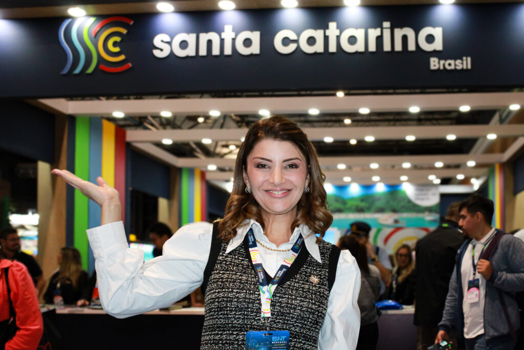 Catiane Seif, secretária de Turismo de SC