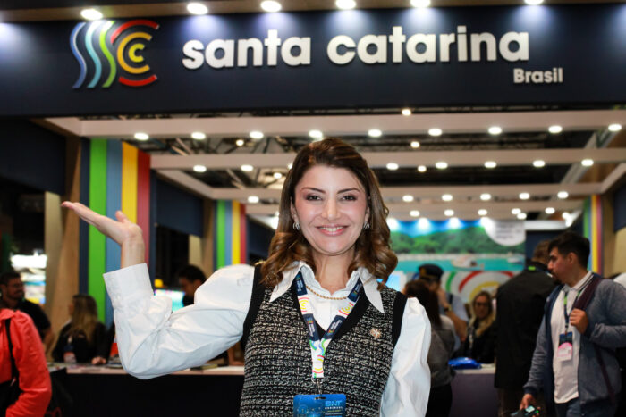 Catiane Seif, secretária de Turismo de SC