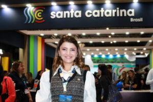 Catiane Seif, secretária de Turismo de Santa Catarina (Ana Azevedo/M&E)