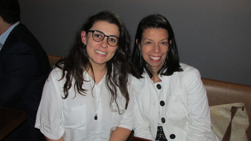 Celia Lima, da Agaxtur; e Letícia Vasconcelos, da TGK Travel